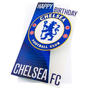 TM-03926-Chelsea-FC-Crest-Birthday-Card Official Chelsea FC Crest Birthday Card