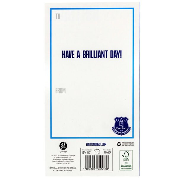 TM-03929-Everton-FC-Crest-Birthday-Card-3 Official Everton FC Crest Birthday Card