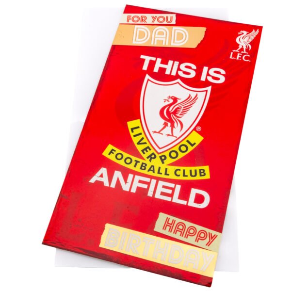 TM-03931-Liverpool-FC-Dad-Birthday-Card Official Liverpool FC Dad Birthday Card