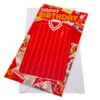 Official Liverpool FC Retro Shirt Birthday Card