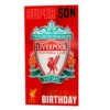 TM-03933-Liverpool-FC-Birthday-Card-Son-3 Official Liverpool FC Super Son Birthday Card