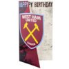 TM-03939-West-Ham-United-FC-Crest-Birthday-Card-1 Official West Ham United FC Crest Birthday Card