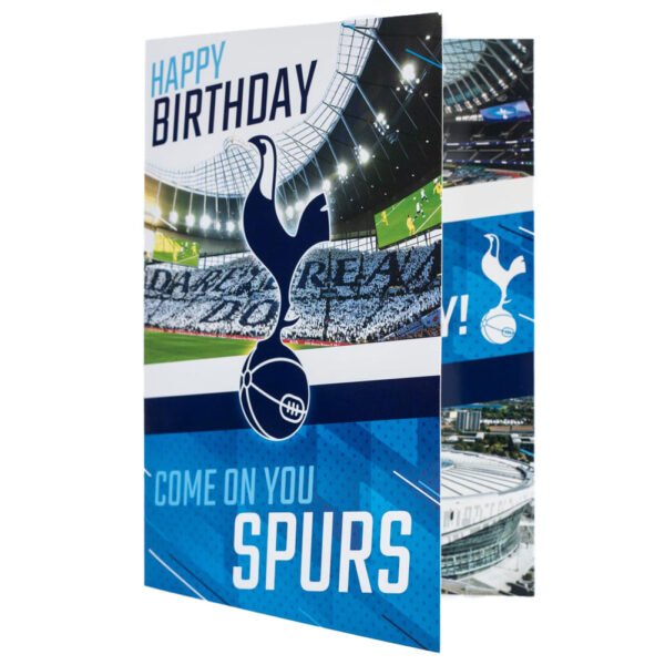 TM-03943-Tottenham-Hotspur-FC-Musical-Birthday-Card-1 Official Tottenham Hotspur FC Musical Birthday Card
