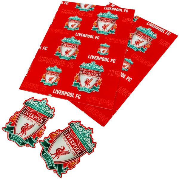 TM-03949-Liverpool-FC-Gift-Wrap-2 Official Liverpool FC Text Gift Wrap