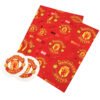 TM-03951-Manchester-United-FC-Text-Gift-Wrap Official Manchester United FC Text Gift Wrap