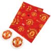TM-03951-Manchester-United-FC-Text-Gift-Wrap-2 Official Manchester United FC Text Gift Wrap