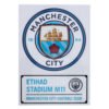 TM-03955-Manchester-City-FC-A4-Car-Decal Official Manchester City FC A4 Car Decal