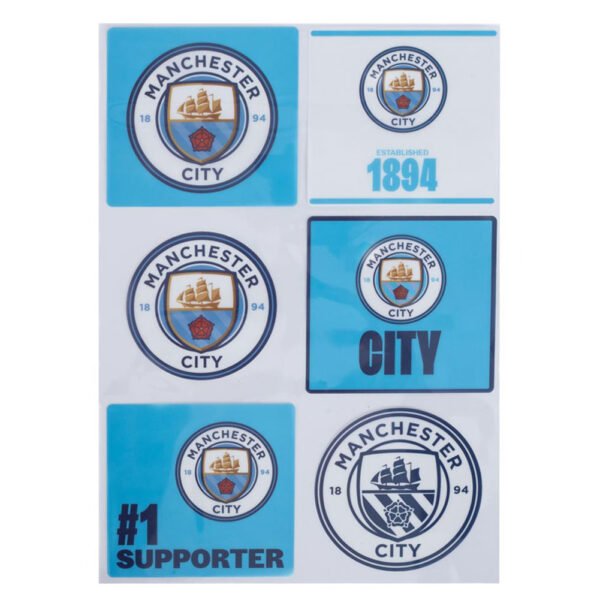 TM-03956-Manchester-City-FC-Car-Decal-Set Official Manchester City FC Car Decal Set