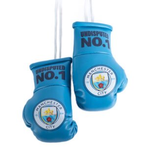 TM-03958-Manchester-City-FC-Mini-Boxing-Gloves Official Manchester City FC Mini Boxing Gloves