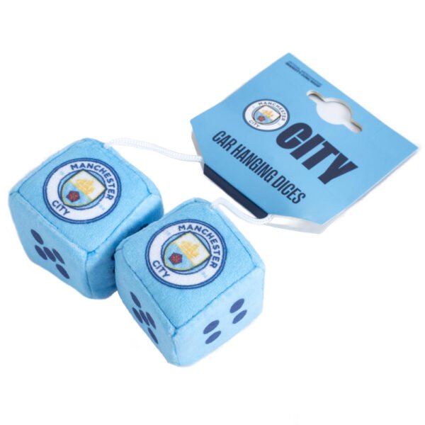 TM-03960-Manchester-City-FC-Hanging-Dice-2 Official Manchester City FC Hanging Dice
