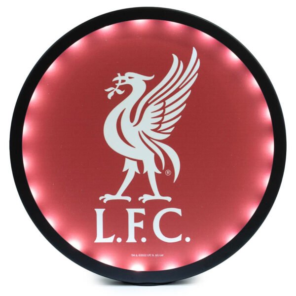 TM-03966-Liverpool-FC-Metal-LED-Logo-Sign Official Liverpool FC Metal LED Logo Sign