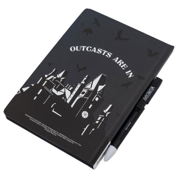 TM-04013-Wednesday-Notebook-Pen-Set-3 Official Wednesday Notebook & Pen Set