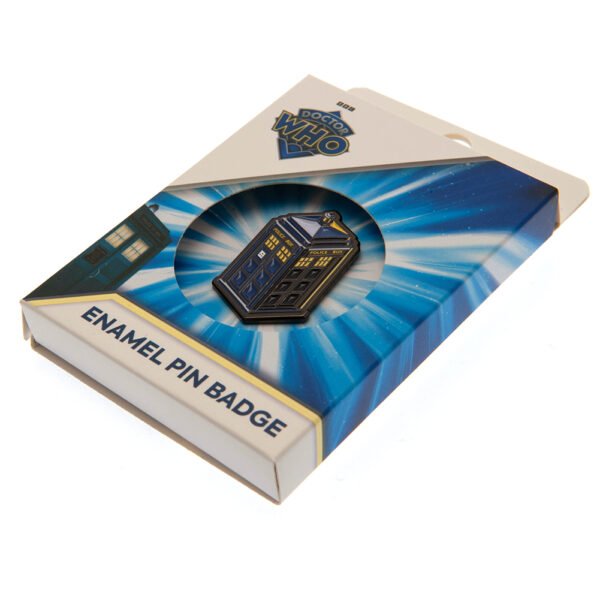 TM-04074-Doctor-Who-Badge-Tardis-1 Official Doctor Who Tardis Pin Badge
