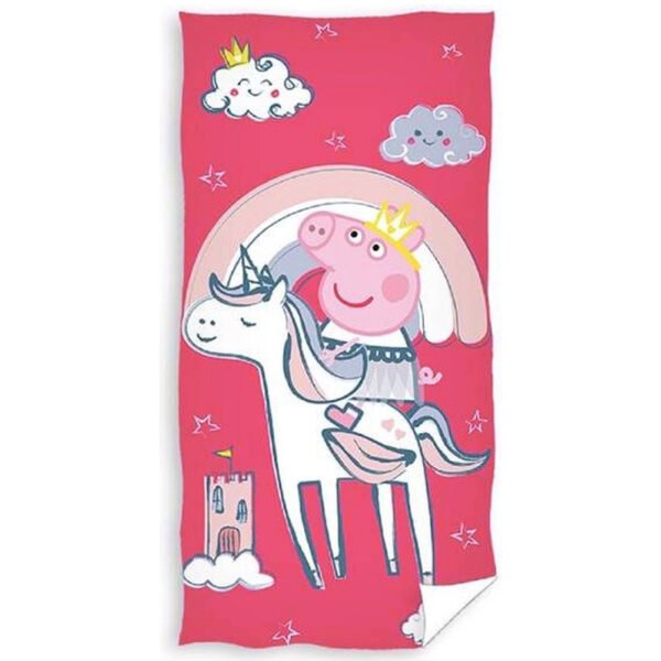 TM-04094-Peppa-Pig-Towel-Unicorn Official Peppa Pig Unicorn Towel