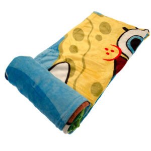 TM-04097-SpongeBob-SquarePants-Premium-Fleece-Blanket Official SpongeBob SquarePants Premium Fleece Blanket