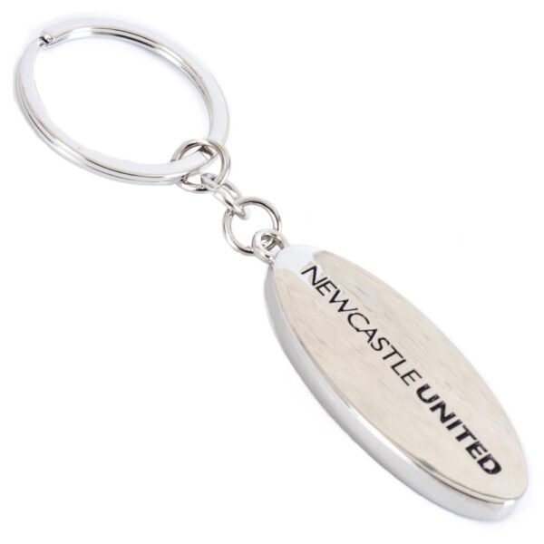 TM-04154-Newcastle-United-FC-Ultimate-Keyring-2 Official Newcastle United FC Ultimate Oval Keyring