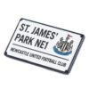 Official Newcastle United FC Street Sign Badge