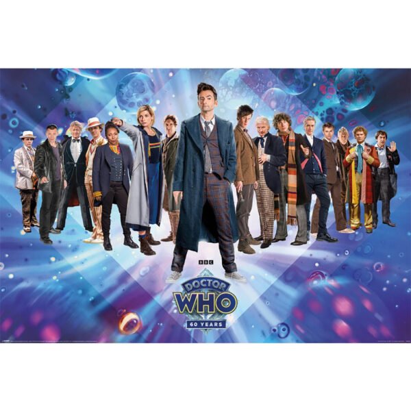 TM-04174-Doctor-Who-Poster-60th-Anniversary-263 Official Doctor Who Poster 60th Anniversary 263
