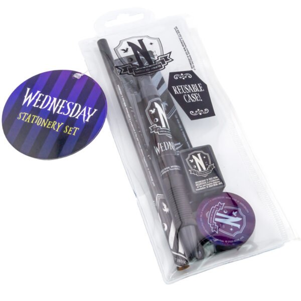 TM-04184-Wednesday-5pc-Stationery-Set-2 Official Wednesday 5pc Stationery Set
