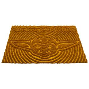 TM-04189-Star-Wars-Embossed-Doormat-Yoda Official Star Wars Embossed Doormat Yoda