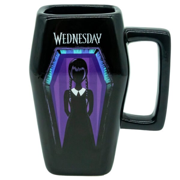 TM-04199-Wednesday-3D-Coffin-Mug-1 Official Wednesday 3D Coffin Mug