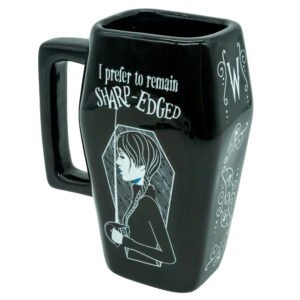 TM-04199-Wednesday-3D-Coffin-Mug Official Wednesday 3D Coffin Mug
