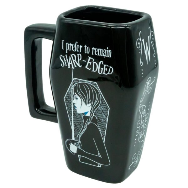 TM-04199-Wednesday-3D-Coffin-Mug Official Wednesday 3D Coffin Mug