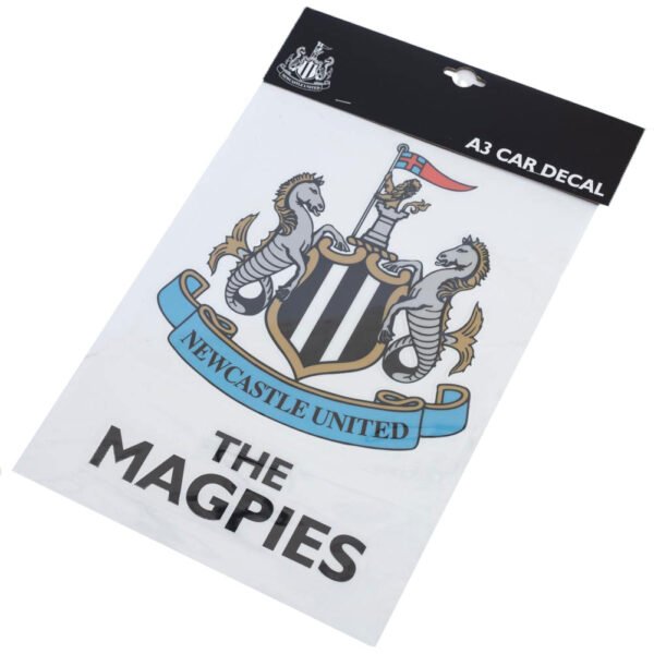 TM-04201-Newcastle-United-FC-A3-Car-Decal-2 Official Newcastle United FC A3 Car Decal