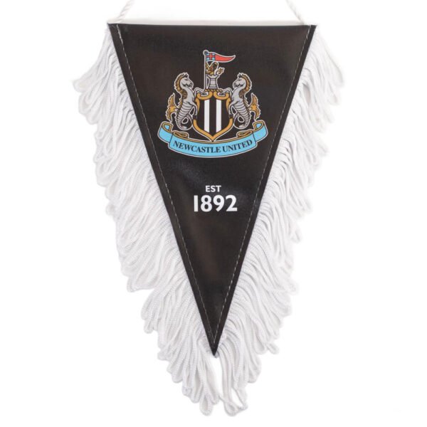 TM-04214-Newcastle-United-FC-Triangular-Mini-Pennant Official Newcastle United FC Triangular Mini Pennant