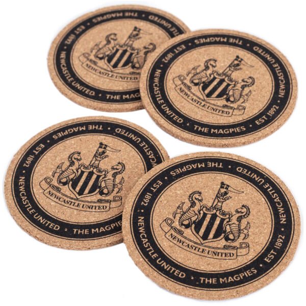 TM-04215-Newcastle-United-FC-4pk-Coaster-Set-1 Official Newcastle United FC 4pk Coaster Set