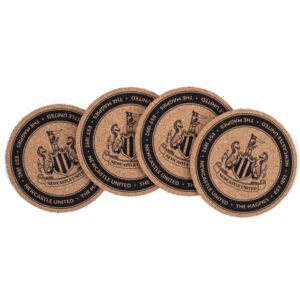 TM-04215-Newcastle-United-FC-4pk-Coaster-Set Official Newcastle United FC 4pk Coaster Set