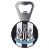 TM-04218-Newcastle-United-FC-Magnetic-Bottle-Opener-1 Official Newcastle United FC PVC Round Magnetic Bottle Opener