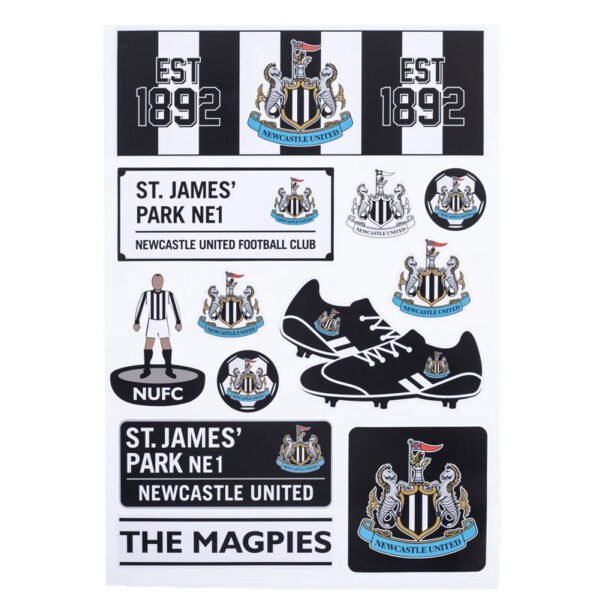 TM-04240-Newcastle-United-FC-A4-Sticker-Set Official Newcastle United FC A4 Sticker Set