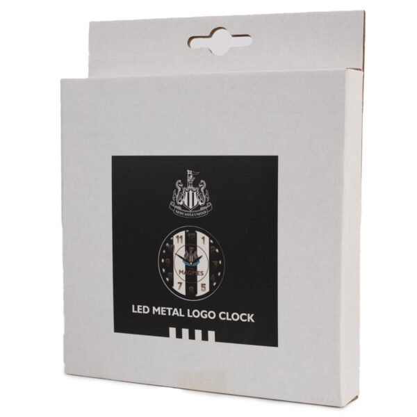 TM-04266-Newcastle-United-FC-Metallic-Wall-Clock-Stripe-3 Official Newcastle United FC LED Stripe Wall Clock