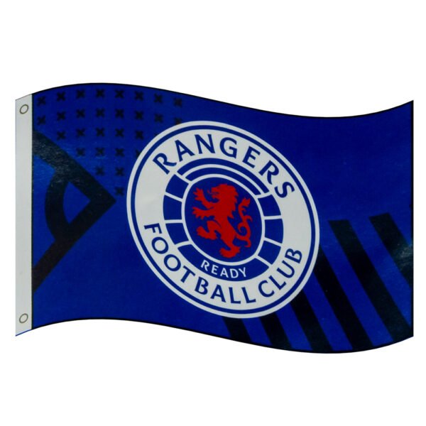 TM-04280-Rangers-FC-Flag-CC Official Rangers FC Core Crest Flag