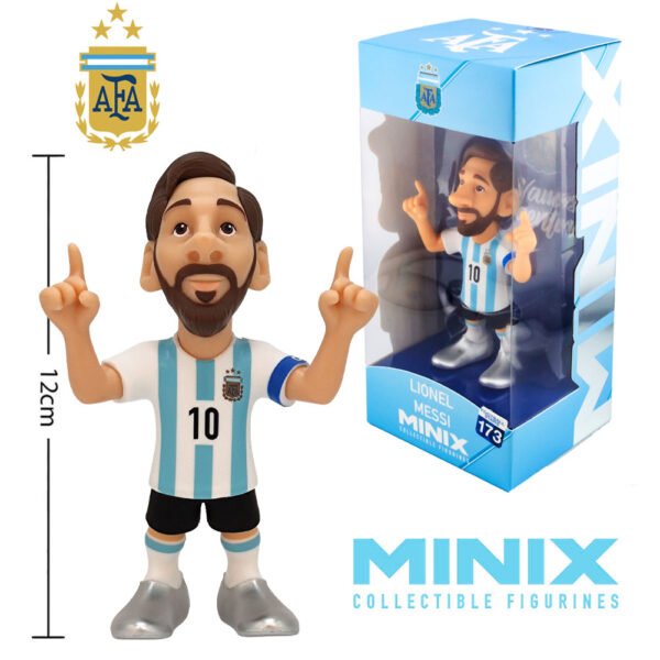 TM-04343-Argentina-MINIX-Figure-12cm-Messi Official Argentina MINIX Figure 12cm Messi