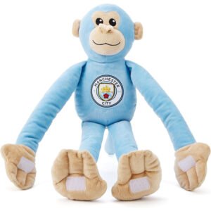TM-04386-Manchester-City-FC-Plush-Hanging-Monkey Official Manchester City FC Plush Hanging Monkey