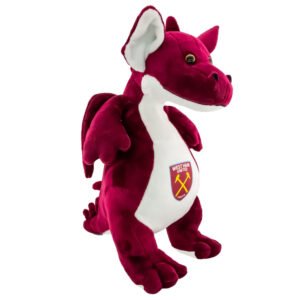 TM-04388-West-Ham-United-FC-Plush-Dragon-1 Official West Ham United FC Plush Dragon