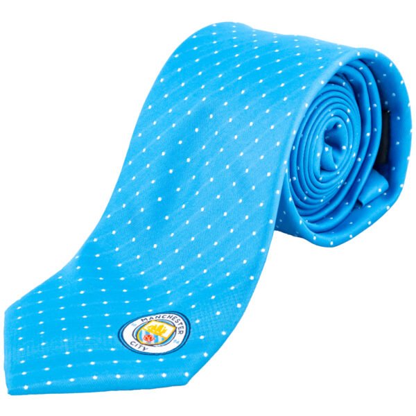 TM-04394-Manchester-City-FC-Sky-Blue-Tie Official Manchester City FC Sky Blue Tie