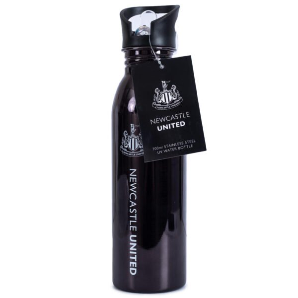 TM-04461-Newcastle-United-FC-UV-Metallic-Drinks-Bottle-2 Official Newcastle United FC UV Metallic Drinks Bottle