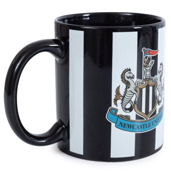 TM-04467-Newcastle-United-FC-Striped-Mug-3 Official Newcastle United FC Striped Mug