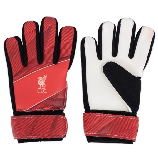 Official Liverpool FC Fuse Goalkeeper Gloves Yths