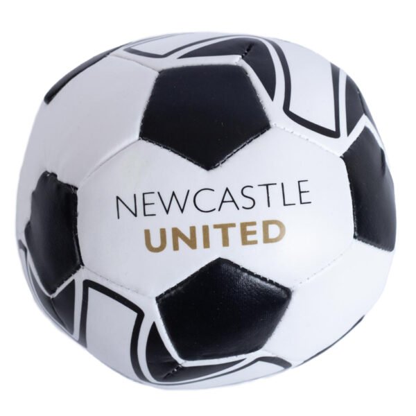 TM-04557-Newcastle-United-FC-4-inch-Soft-Ball Official Newcastle United FC 4 inch Soft Ball