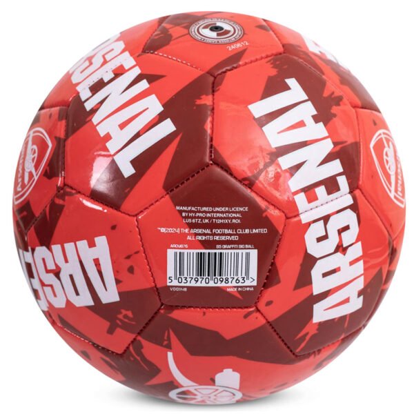TM-04594-Arsenal-FC-Graffiti-Football-2 Official Arsenal FC Graffiti Football