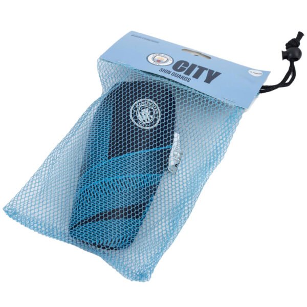 Official Manchester City FC Fuse Shin Pads Youths