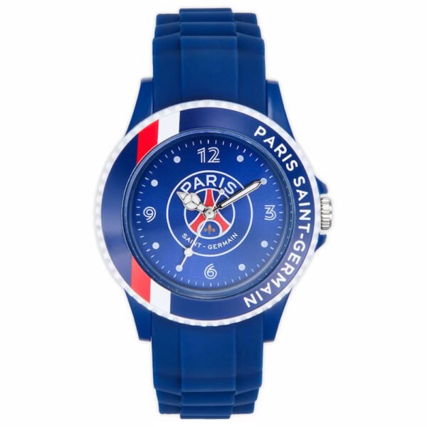 TM-04699-Paris-Saint-Germain-FC-Silicone-Watch Official Paris Saint Germain FC Silicone Watch