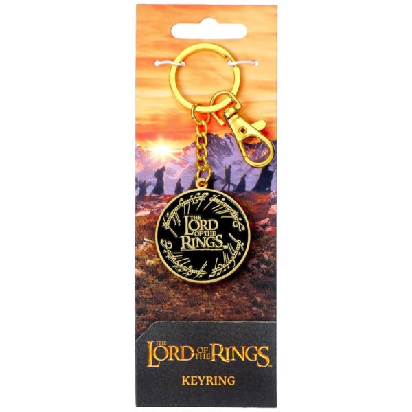 Official The Lord Of The Rings Charm Keyring Logo