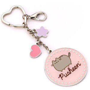 TM-04723-Pusheen-Charm-Keyring Official Pusheen Charm Keyring