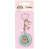 TM-04724-Pusheen-Charm-Keyring-Pizza-1 Official Pusheen Charm Keyring Pizza