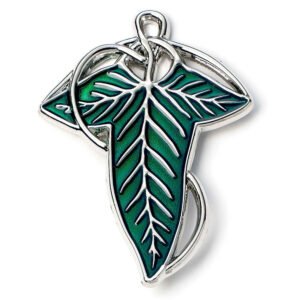 TM-04725-The-Lord-of-the-Rings-Badge-Leaf-Of-Lorien Official The Lord Of The Rings Leaf Of Lorien Pin Badge
